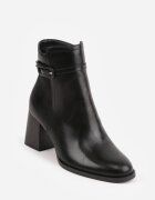 ideal Botine Negre