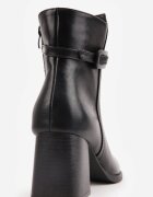 ideal Botine Negre