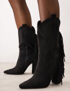 ideal Botine Negre