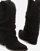 ideal Botine Negre