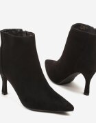 ideal Botine Negre Clasice cu toc cui Latenna