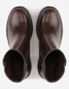 ideal Botine pe platformă și toc gros cu finisaj minimalist Irais Maro
