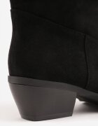 ideal Ciocate plisate cu toc conic jos Harlan Negre
