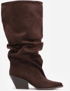 ideal Cizme în stil cowboy cu toc conic și fronseuri Megge Maro