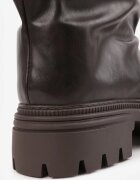 ideal Cizme plisate cu carâmb dublu pe talpă groasă cu profil Zahille Maro