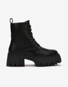 ideal Ghete Negre Stil Worker pe Platformă Afarena