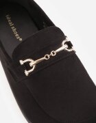 ideal Mocasini barefoot cu cataramă decorativă și branț moale Saied Maro Negri