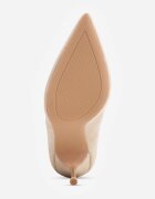 ideal Pantofi cu toc metalic Benia Bej