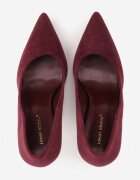 ideal Pantofi cu toc metalic Benia Bordo