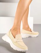 ideal Pantofi multicolori pe talpă groasă cu carâmb împletit Elliorias