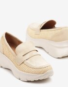 ideal Pantofi multicolori pe talpă groasă cu carâmb împletit Elliorias