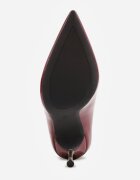 ideal Pantofi stiletto lăcuiți cu toc metalic subțire Faenisa Bordo