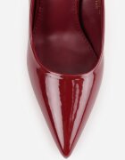 ideal Pantofi stiletto lăcuiți cu toc metalic subțire Faenisa Bordo
