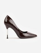 ideal Pantofi stiletto lăcuiți cu toc metalic subțire Faenisa Maro