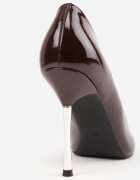 ideal Pantofi stiletto lăcuiți cu toc metalic subțire Faenisa Maro