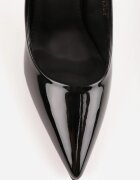 ideal Pantofi stiletto lăcuiți cu toc metalic subțire Faenisa Negri