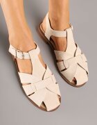 ideal Sandale Bej Gladiator Cu Cataramă Kolarisea