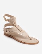 ideal Sandale tip japoneze cu catarame decorative Neageia Bej