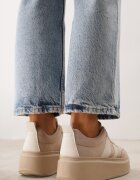 ideal Sneakers Bej închis Iconici Tenisi pe platformă cu pană Elisara