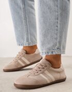 ideal Sneakers Casual tip barefoot din imitație de piele întoarsă Makka Bej închis
