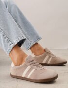 ideal Sneakers Casual tip barefoot din imitație de piele întoarsă Makka Bej închis