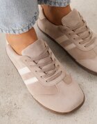 ideal Sneakers Casual tip barefoot din imitație de piele întoarsă Makka Bej închis