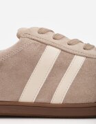 ideal Sneakers Casual tip barefoot din imitație de piele întoarsă Makka Bej închis