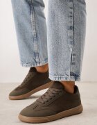 ideal Sneakers cu talpă de cauciuc și vârf larg Arlenia Verzi