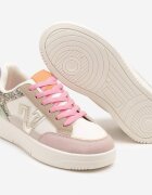 ideal Sneakers roz-bej cu Sclipici și Ornamente Metalice Pillara