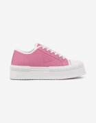 ideal Tenisi Fucsia cu platformă cu petic lateral Alimiora