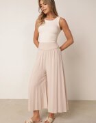 j.stars Pantaloni largi bej deschis din Viscoză lungime 7/8 Inule