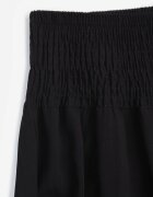 j.stars Pantaloni Negri Largi din Viscoză de Lungime 7/8 Inule