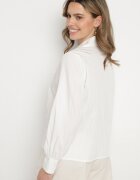 j studio Cămașă albă cu viscoză și inserții de dantelă Tenaraia