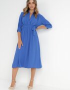 j studio Rochie Albastră Rheniolea