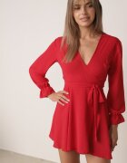 j studio Rochie Roșie Dyninca