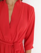 j studio Rochie Roșie Rheniolea