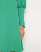 j studio Rochie Verde Evazată Tip cutie cu Mâneci bufante Gwelan