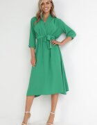j studio Rochie Verde Rheniolea