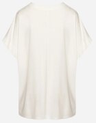 j studio Tricou Alb cu Viscoză cu croială liliac Tanariona