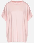j studio Tricou roz deschis din Viscoză cu croială liliac Tanariona
