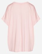 j studio Tricou roz deschis din Viscoză cu croială liliac Tanariona