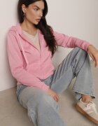 j.style Bluză Roz cu glugă cu fermoar Bran