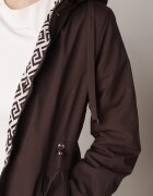 j.style Geacă Parka Maro cu Glugă cu Căptușeală Decorativă Tiolara