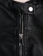 j.style Geacă Ramones Neagră Netedă cu croială cambrată Tessalin