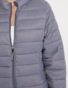 j.style Jachetă Gri Matlasată în Stil Clasic Nelaniel