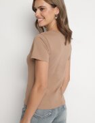 j.style Tricou Maro Clasic din bumbac Lorali
