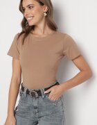 j.style Tricou Maro Clasic din bumbac Lorali
