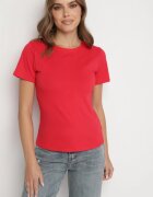 j.style Tricou Roșu Clasic din Bumbac Lorali