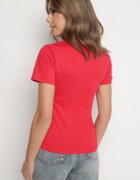 j.style Tricou Roșu Clasic din Bumbac Lorali