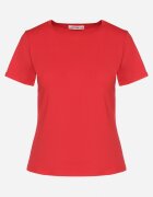 j.style Tricou Roșu Clasic din Bumbac Lorali